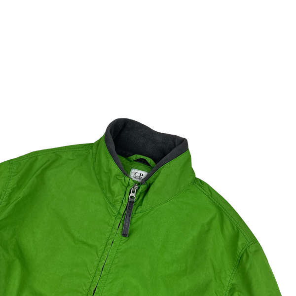 CP Company Green Micro Kei Bomber Jacket - Large