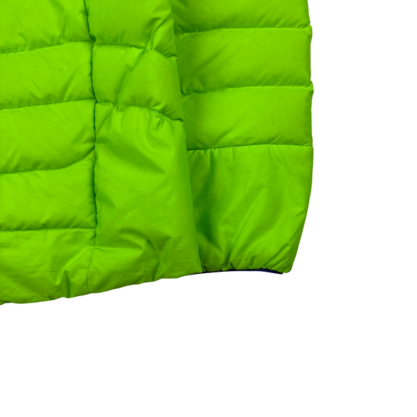 Ralph Lauren Performance Neon Green Down Filled Puffer Jacket - Large