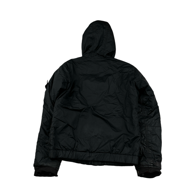 Stone Island 2009 Black Down Filled Puffer Jacket - Small
