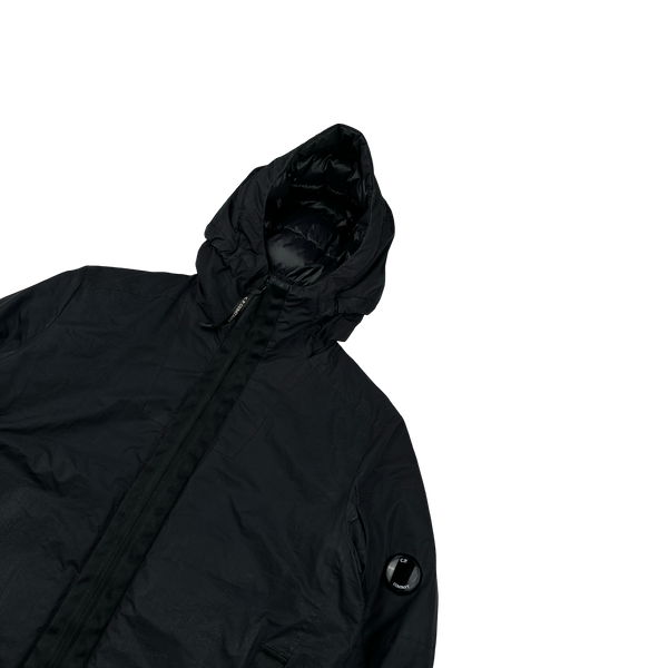 CP Company Black Micro M Down Filled Jacket - Small