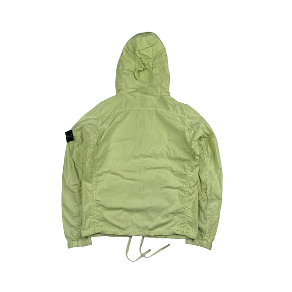 Stone Island 2017 Yellow Tela Paracadute Hooded Jacket - Small