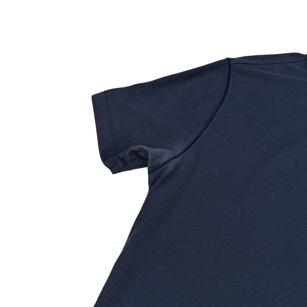 Stone Island Navy Polo Shirt - Large