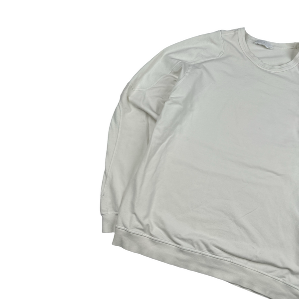 Stone Island 2018 White Ghost Crewneck Jumper - XXL