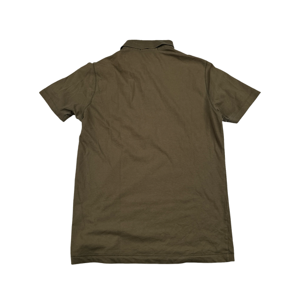 Stone Island 2019 Khaki Stellina Cotton Polo Shirt - Large