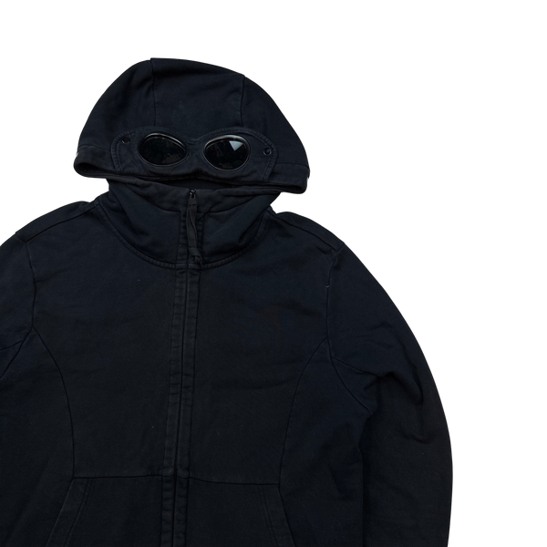 CP Company Navy Goggle Hoodie - Large