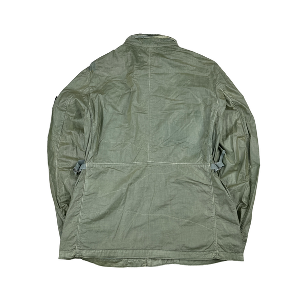 Stone Island 2009 Pale Green Multipocket Raso Jacket - Large