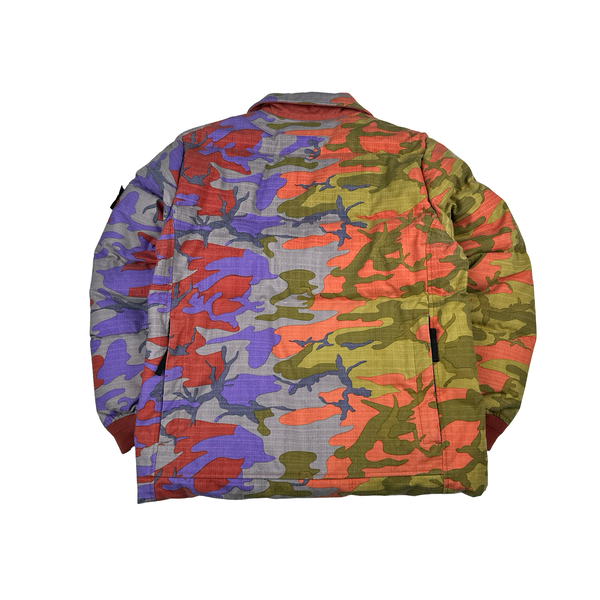 Stone Island 2022 Heritage Camo Down Filled Puffer Jacket - Medium