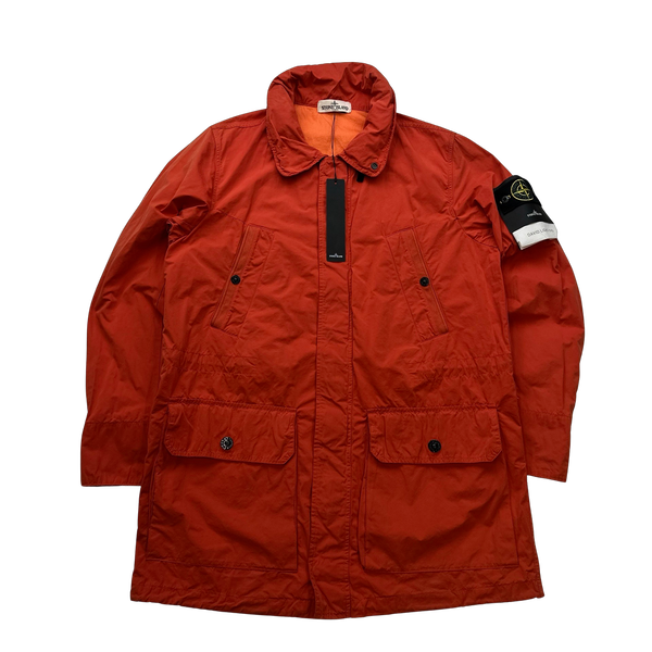 Stone Island 2012 Orange David Light OVD Field Jacket - Large