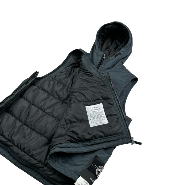 Stone Island 2024 Hand Colouring On David Tc Primaloft Lined Gilet - Large