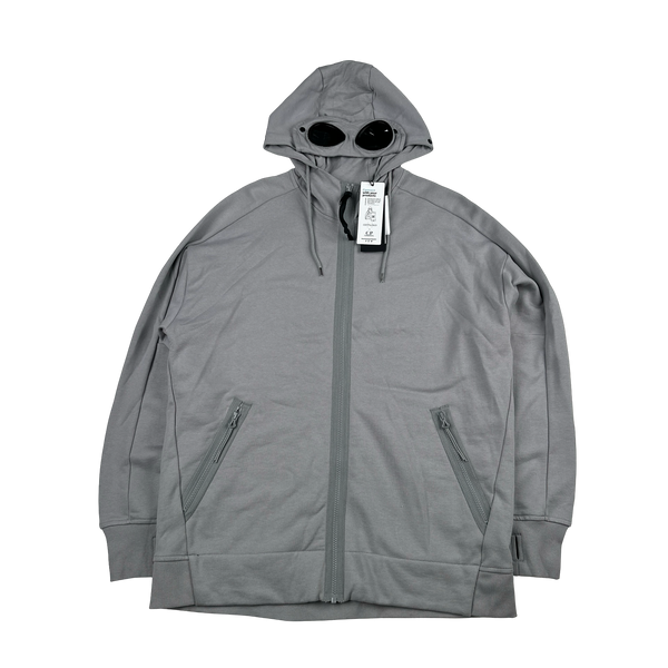 CP Company Stone Grey Goggle Hoodie - XXL