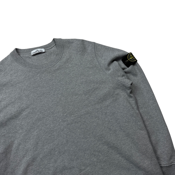 Stone Island 2021 Grey Cotton Crewneck - XXL