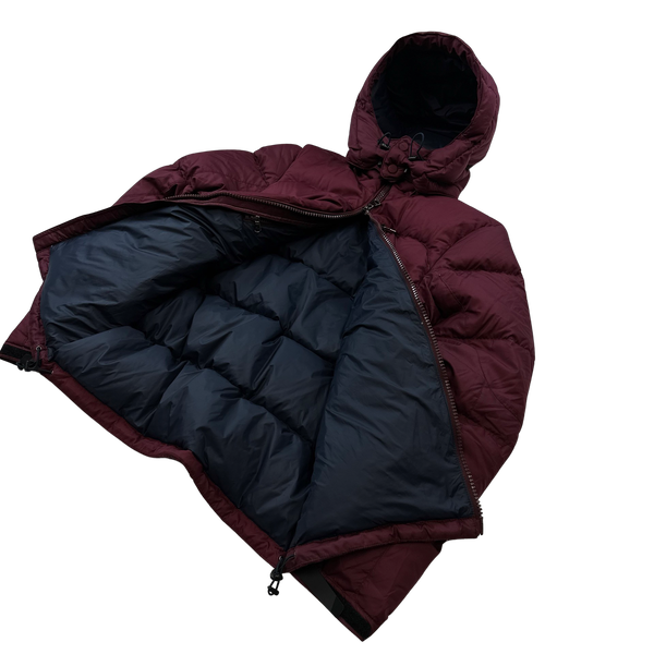Ralph Lauren Red Down Filled Hooded Puffer Jacket - XS