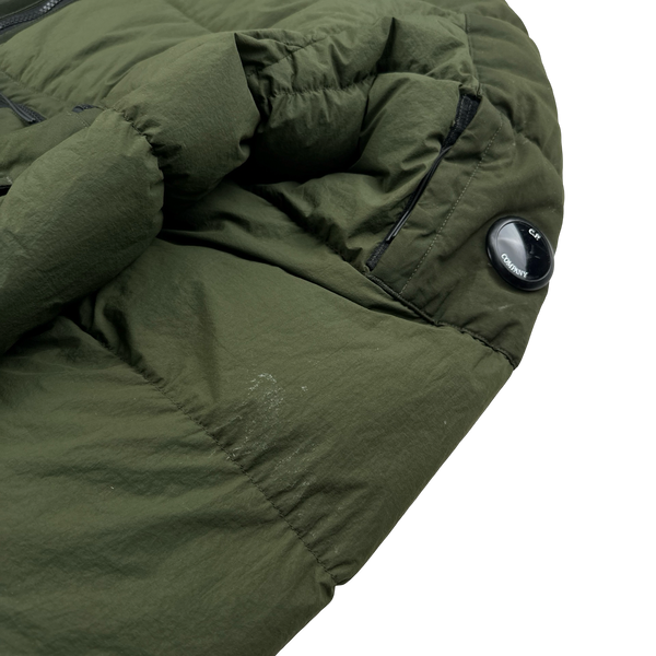CP Company Khaki Taylon L Puffer Jacket - Large