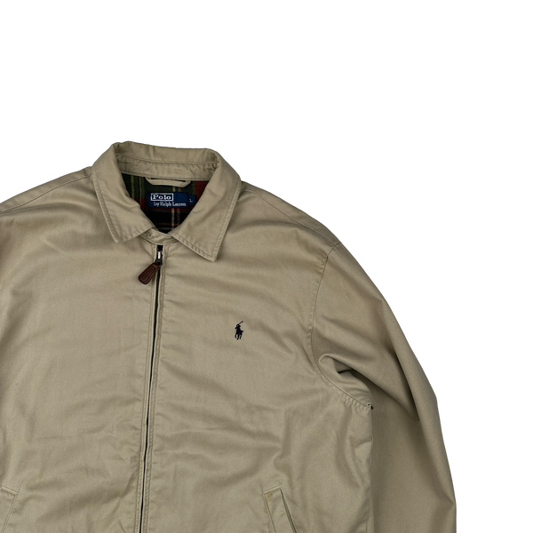 Ralph Lauren Sand Harrington Jacket - Large