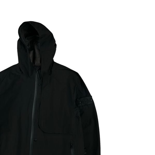 Stone Island 2020 Black Shadow Project Gore Tex Paclite Jacket - XXL