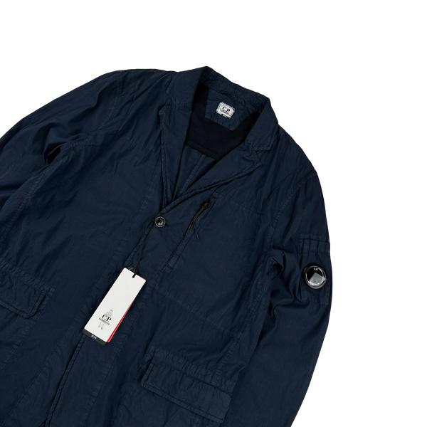 CP Company 50 Fili Navy Blazer Jacket - Large