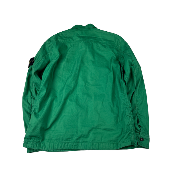 Stone Island 2013 Green Multipocket Cotton Shirt - Medium