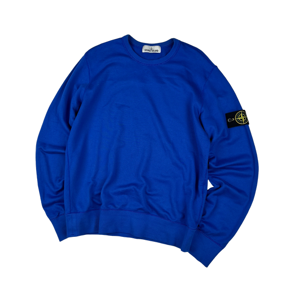 Stone Island 2013 Royal Blue Lightweight Pullover Jumper - Large
