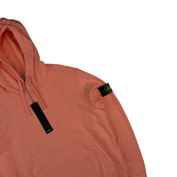 Stone Island 2022 Coral Pullover Cotton Hoodie - Large