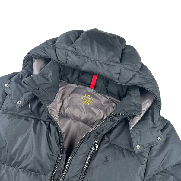 Ralph Lauren Black Puffer Thick Down Puffer Jacket - XL