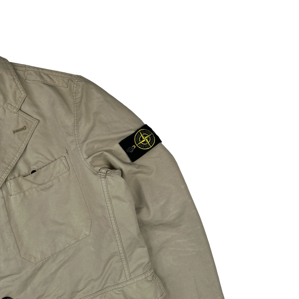 Stone Island 2010 Tan David TC Blazer Jacket - XL