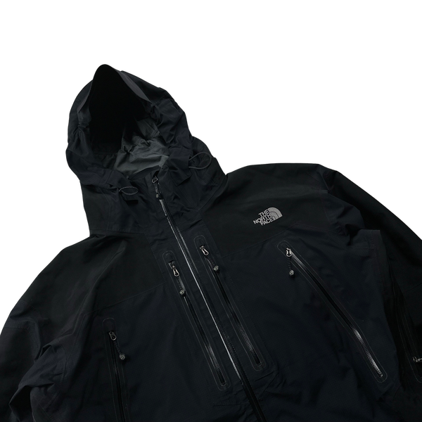 North Face Black Summit Series Goretex Rain Jacket - XL