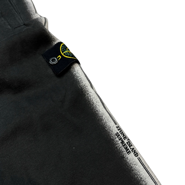Stone Island x Supreme 2022 Charcoal Joggers - Medium