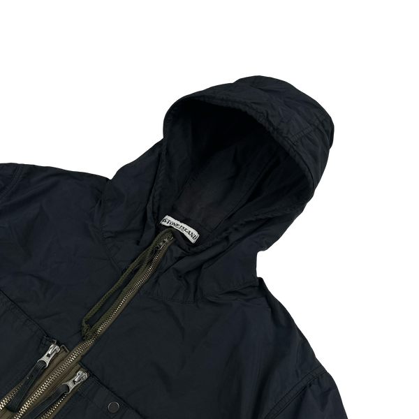 Stone Island 2010 Navy Garment Dyed Multi Pocket Jacket - XL