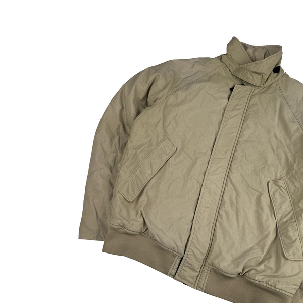 Stone Island 2012 30th Anniversary Reps Nylon Down Quilted Collared Jacket - XXL