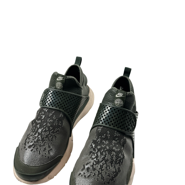 Stone Island x Nike Lab Sock Dart Mid Sequoia Trainers UK 9