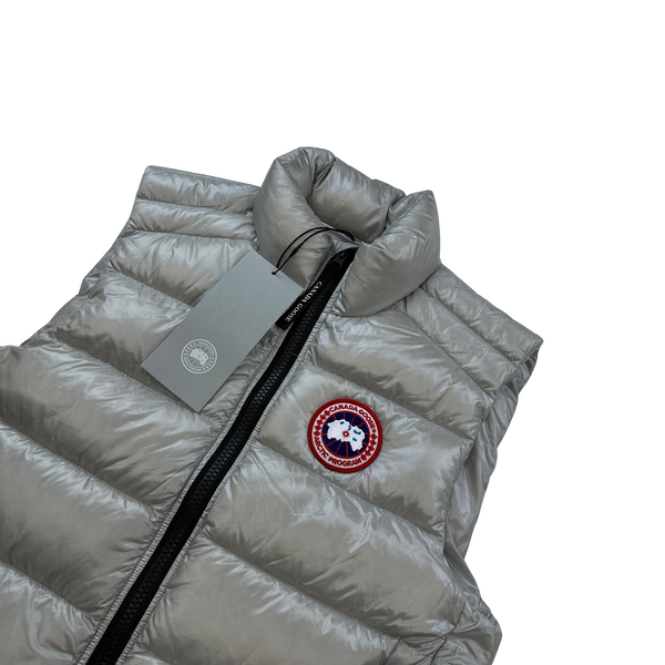 Canada Goose Silver Pearl Down Filled Gilet - Small
