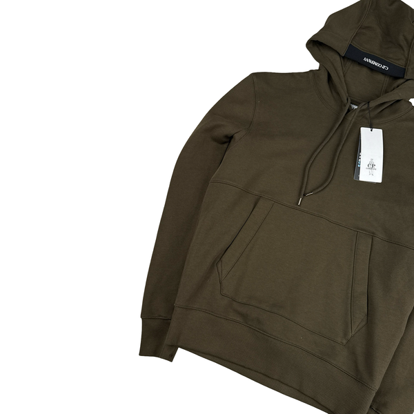 CP Company Khaki Lens Viewer Hoodie - XS
