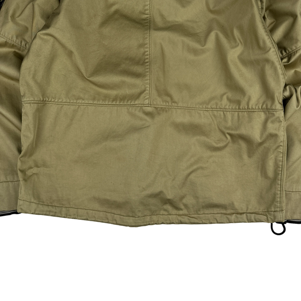 Stone Island 2004 Beige Raso Floccato Riot Mask Sniper Jacket - Medium