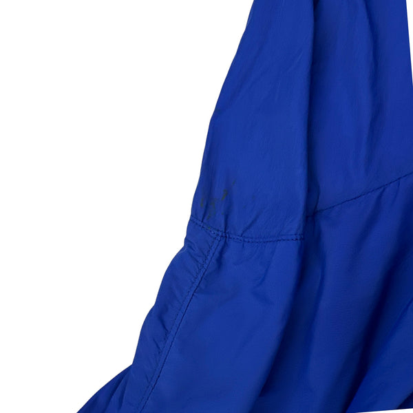 CP Company Blue Fishtail Nylon Parka Jacket - Large