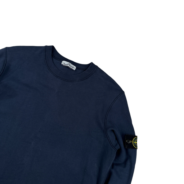 Stone Island 2020 Navy Crewneck Sweatshirt - Large