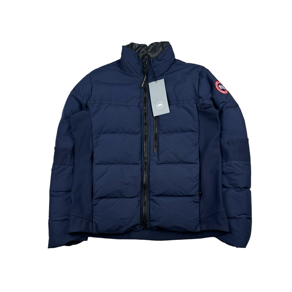 Canada Goose Navy Hybridge Down Jacket - Large
