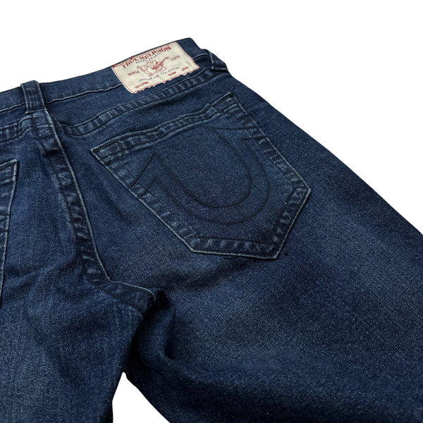True Religion Relaxed Slim Geno Denim Jeans - 32"