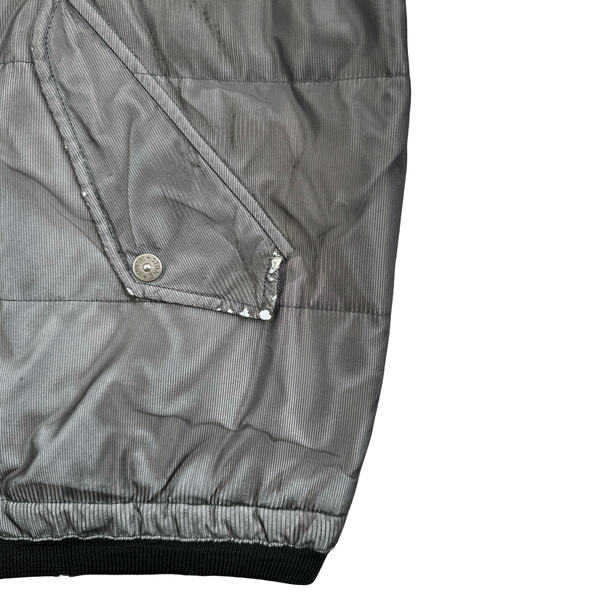 Stone Island 2008 Down Filled Mesh Reflective Jacket - Medium