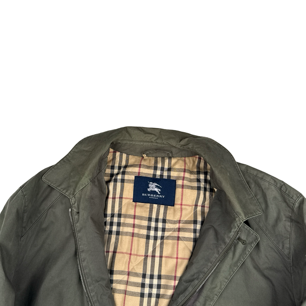 Burberry Nova Check Lined Collared Jacket - XL