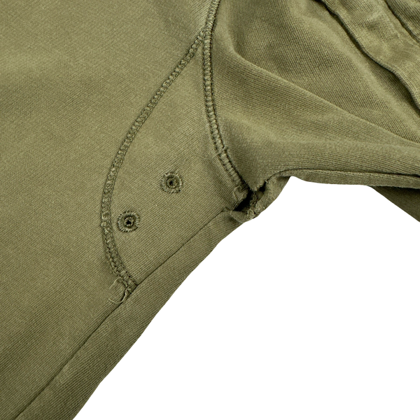 CP Company Khaki Cotton Lens View Crewneck Jumper - Large