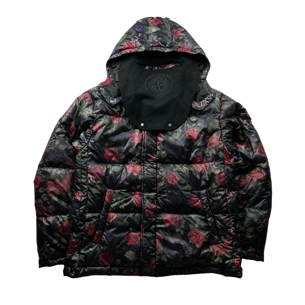 Stone Island Floral Lamy Cover Stampato Puffer Jacket - Medium