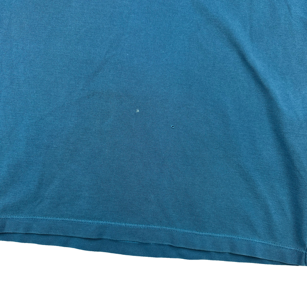 Stone Island Blue Short Sleeve Polo - 3XL