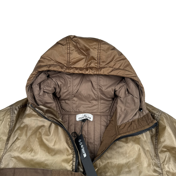 Stone Island 2024 Glass Cover TC Fishtail Parka Jacket - Large
