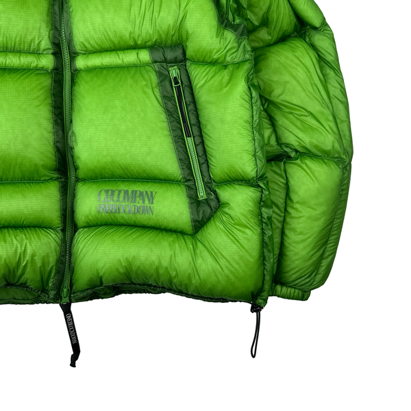 CP Company x One Block Down Green D D Shell Puffer Jacket - Small