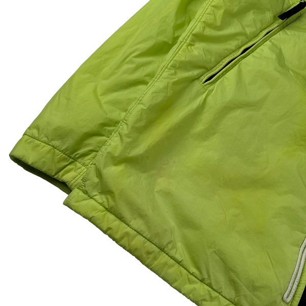 Stone Island 2019 Green Crinkle Reps Padded Jacket - XL