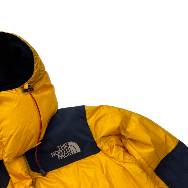 North Face Yellow Summit Series Baltoro 700 Fill Puffer Jacket - Small