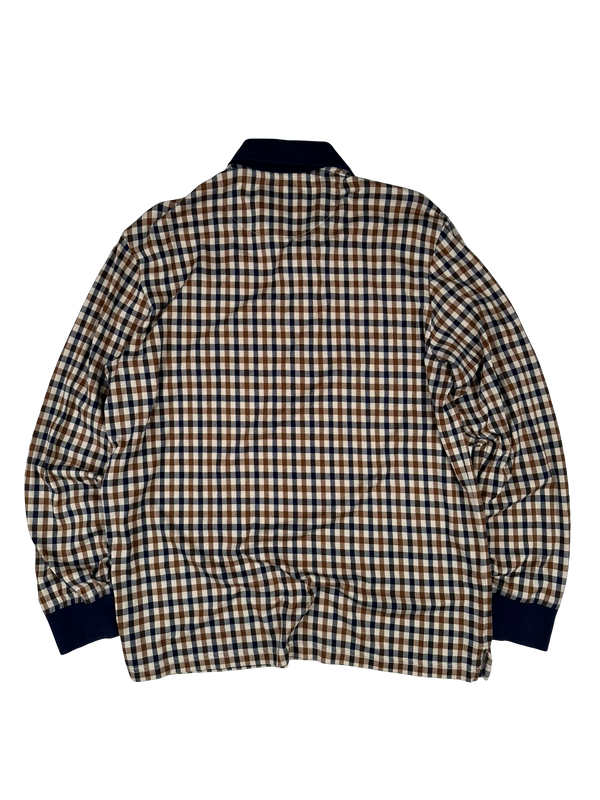 Aquascutum X Supreme Checked Longsleeve T Shirt - Large