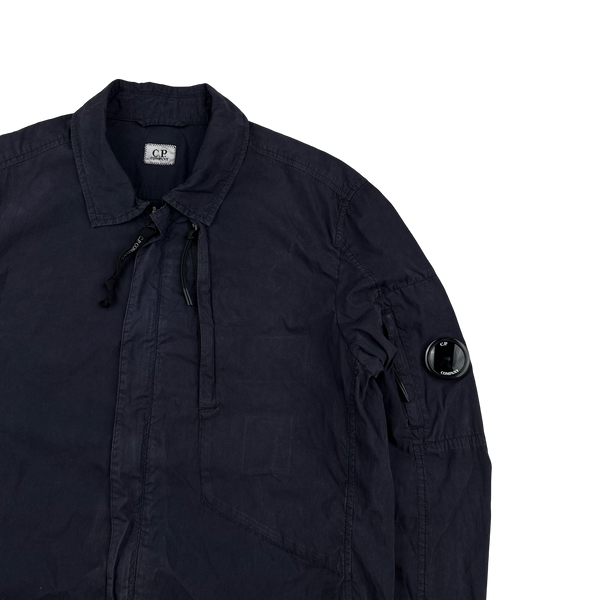CP Company 50 Fili Navy Overshirt - Medium