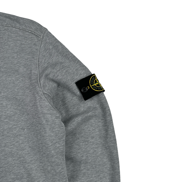 Stone Island 2019 Grey Crewneck Sweatshirt - Small