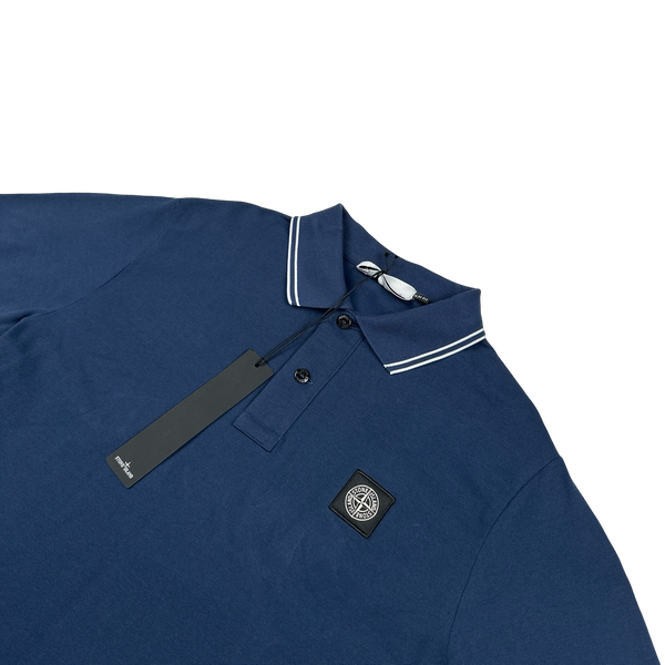 Stone Island 2018 Navy Polo Top - Large